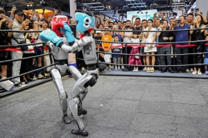 China’s AI flexes at WAIC with beer-serving bots and digital avatars